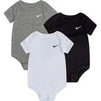 Nike Kids Swoosh Kortärmad Body 3 Enheter