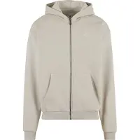 Karl kani Sweatjacka 'Essential' kitt / vit