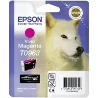 Epson T0963 vivid magenta bläckpatron (original)