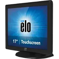 ELO 1715L AccuTouch - LED-skärm - 17 - 1280 x 1024 @ 75 Hz - 200 cd/m² - 1000:1 - 5 ms - VGA - mörkgrå