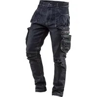 Neo arbetsbyxor med 5 fickor DENIM, storlek L