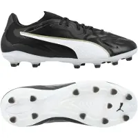 Puma King 20 Pro Fg/ag Eclipse - Svart/White/Gold, storlek 39