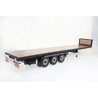 Solido Transport Anhänger schwarz 1:24 Modellbil