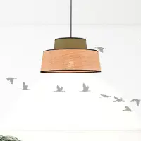 Corep Taklampa , Mallorca, dimbara, Beige, Vardagsrum, Tyg / textil
