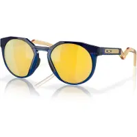 Oakley - Solglasögon - Hstn Navy/Trans Blue Prizm 24K Polarized för Unisex - Marinblå