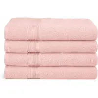 ByBorg Bambuhandduk - Badhandduk 70x140 cm - Bambu/bomullsfrotté - Rosa