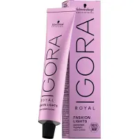 Schwarzkopf Professional Igora Royal Fashion Lights Permanent hårfärg 60 ml L-77