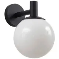 LINDBY Utomhusbelysning , Dangan, dimbara, Svart, Balkong, Glas, Modern
