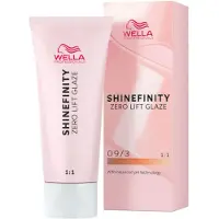 Wella Shinefinity Glaze Professionell hårtoning 60 ml 09/3 Golden Honey