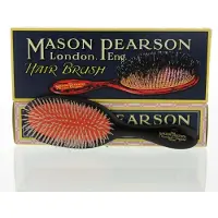 Mason Pearson Handy Nylon Dark Ruby/Black Paddelborste 1 st