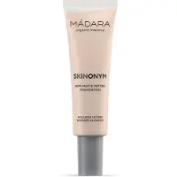 Mádara SKINONYM Semi-Matte Peptide Foundation Flytande foundation 30 ml Nr. 25 - Linen