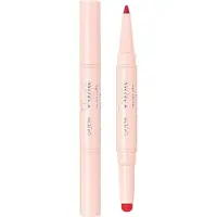 PUPA Milano Vamp! Creamy Duo Lip Pencil & Shiny Lipstick 010 True Red 0.8 gram Lipstick + 0.2 gram Lip Pencil