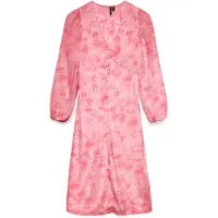 Vero Moda Klänning 'VMSmilla' rosa / ljusrosa / vit