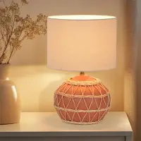 Corep Bordslampa , Cyclades, Beige, Vardagsrum, Keramik