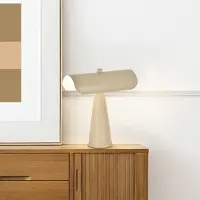 Corep Bordslampa , Billie, Beige, Vardagsrum, Metall, Modern