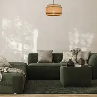 Corep Taklampa , Milo, dimbara, Beige, Vardagsrum, Papper / papp