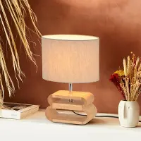 Corep Bordslampa , Oslo, Beige, Vardagsrum, Tyg / textil, Skandinavisk