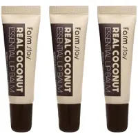 Farm Stay Real Coconut Essential Lip Balm 10ml (3 alternativ) 3pcs