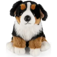 Living Nature Gosedjur - 30x21 cm - Berner Sennenhund - Brun/Sva - - One Size - Gosedjur