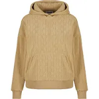 Urban Classics Jacquard Velvet Oversized Huvtröja