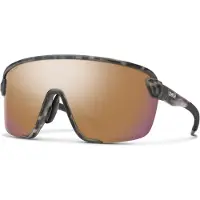 Smith - Solglasögon - Bobcat Matte Salt Haze ChromaPop Rose Gold Mirror för Unisex - Grå