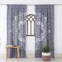 Household supplies MH Mandala Yoga Kärlek Indisk Hippie Bohemisk Lyxgardiner Europeiskt Vardagsrum Sovrum Kök Dekoration Fönsterbeklädnader 2x67W185H(CM)53x73in&Hook