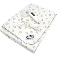 Imetec 16630 Elektrisk Filt i Vitt och Grått