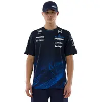 New Era Williams F1 Tech T-Shirt, blå