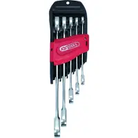 Ks Tools 503.5205 Ringskruvnyckelsats 5 delar Nyckelvidd (Metrisk) (för titel) 19 mm
