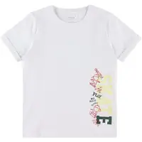 Name it T-shirt - NkmVux - Bright White/Skate Pojke - - 7-8 år (122-128) - T-shirt