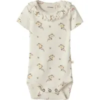 Lil´ Atelier Lil' Atelier Body k/ä - Bomull/Lyocell - NbfGayo - Coconut Mjölk - - 74 - Body K/Ä
