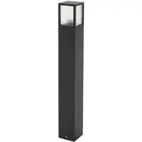 LUCANDE Pollare uthomus Klemens , dimbar, Svart, Aluminium / grå / zink, Modern, Utomhuslampa