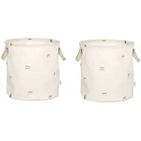 OYOY Förvaringskorgar - 2-pack - Moira - Medium+ - Multi - - One Size - Förvaring