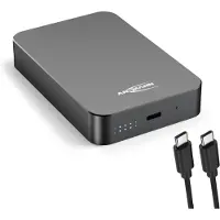 Ansmann PB115PD MagSafe Powerbank 10000 mAh Power Delivery, Qi Wireless Charging USB-C Statusindikering