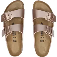 Birkenstock Pantolette 'Arizona' koppar