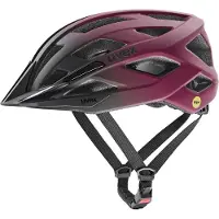 Uvex I-Vo 2 MIPS, Cykelhjälm, Röd/Svart