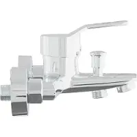vidaXL Duschblandare Krom G 1 / 2 tum