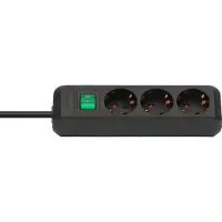 Brennenstuhl Eco-line Med Strömbrytare Och Grenuttag Med 3 Uttag 1.5 Mm 5 M