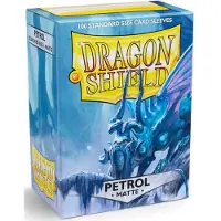 Sleeves Standard Size Matte Petrol (100ct)