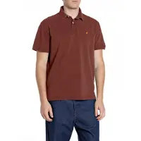 Replay för män. M3431A.000.22696M Polo Regular Fit brun (M), Casual, Bomull, Kort ärm