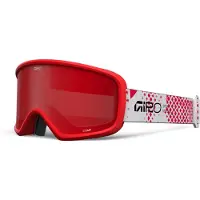 Giro vinterglasögon junior STOMP RED FENCE (OTG) (cylindriskt) lins AMBER SCARLET 19-42% S2