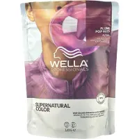 Wella Supernatural Color 4/56 Plum Pop Red Professionell hårfärgning 120 g