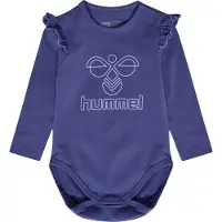 Hummel Body l/ä - HmlEline - Skeppare Blue - - 2 år (92) - Body L/Ä