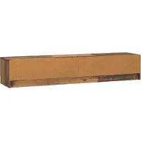 vidaXL TV-skåp med låda Gammalt trä 147 x 34,5 x 27 cm Konstruerat trä