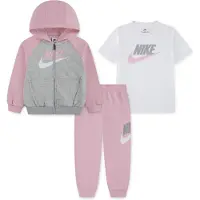 Nike Color Blocked Hbr Jogger Långärmad Uppsättning 3 Enheter