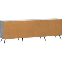 vidaXL TV-skåp Betonggrå 150 x 31 x 50 cm Konstruerat trä