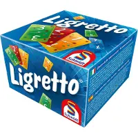 Spilbræt Ligretto, blå - Brädspel - SCHMIDT SPIELE - Bli snabbt av med dina kort i denna blå version av Ligretto!