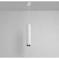 Maytoni Hänglampa Calipso, dimbar, Vitt / opal, Vardagsrum / matsal, Aluminium / grå / zink, Modern, Pendellampa
