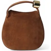 Semicouture för kvinnor. S6SX03 Mini Baily-väska i brun mocka (OSFA), Casual, Före