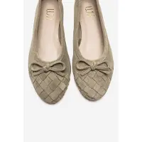 Forever & Always Nopos Läder Cap Toe Ballerina